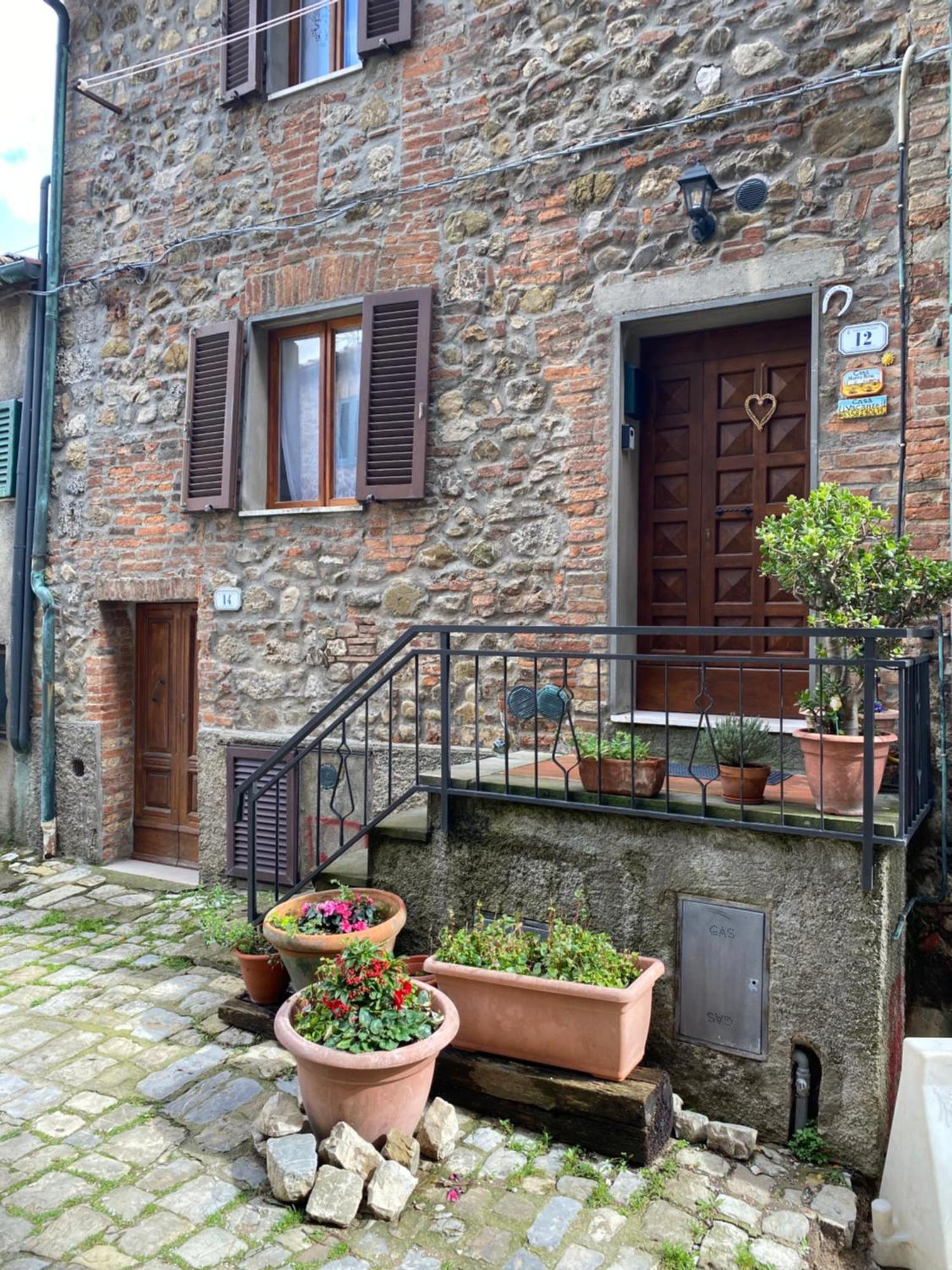 Casa Nonna Rina Villa Chiusdino Exteriör bild